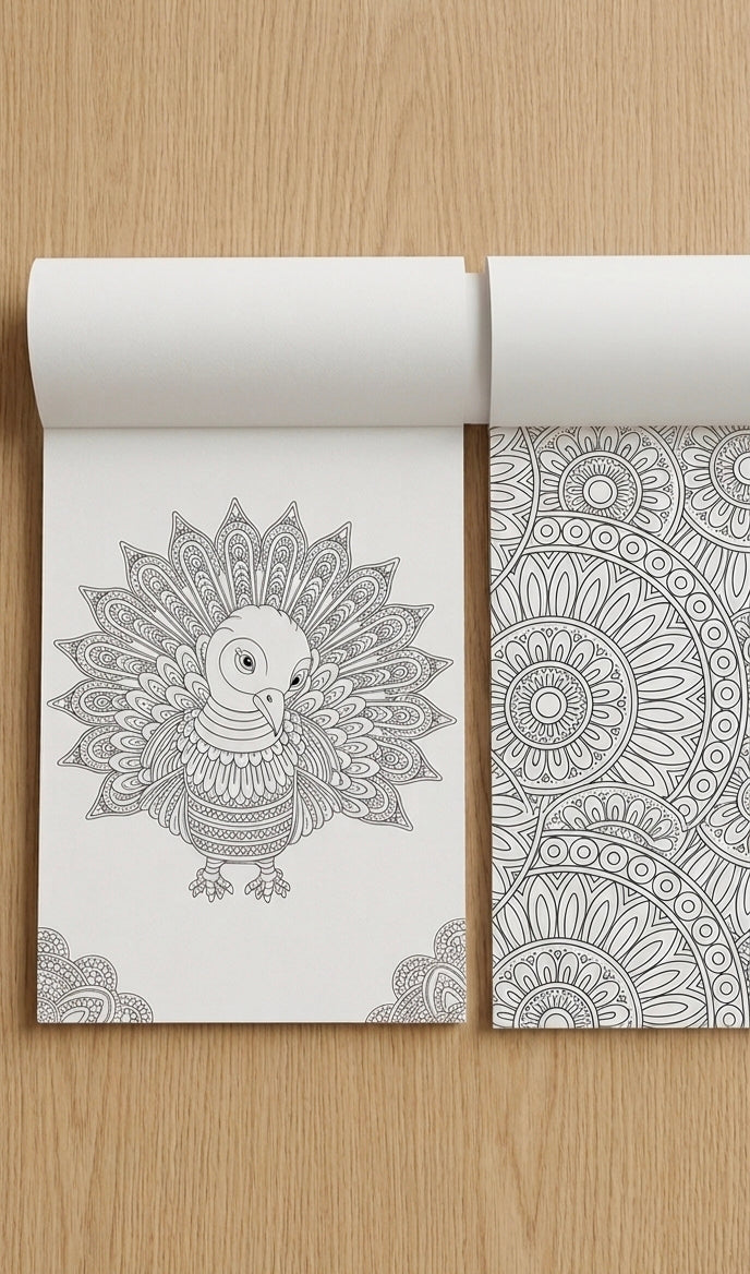 The Mandala Series - Coloring Books (Set of 2)