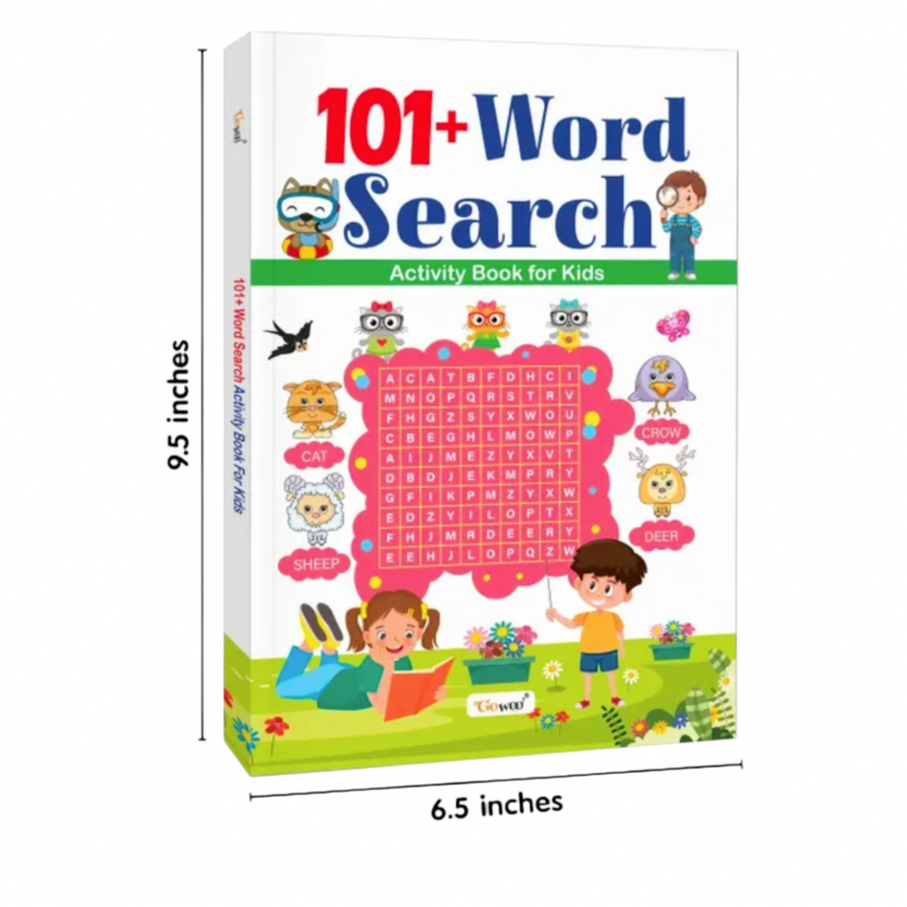 101+ Word Search Activity Book for Kids