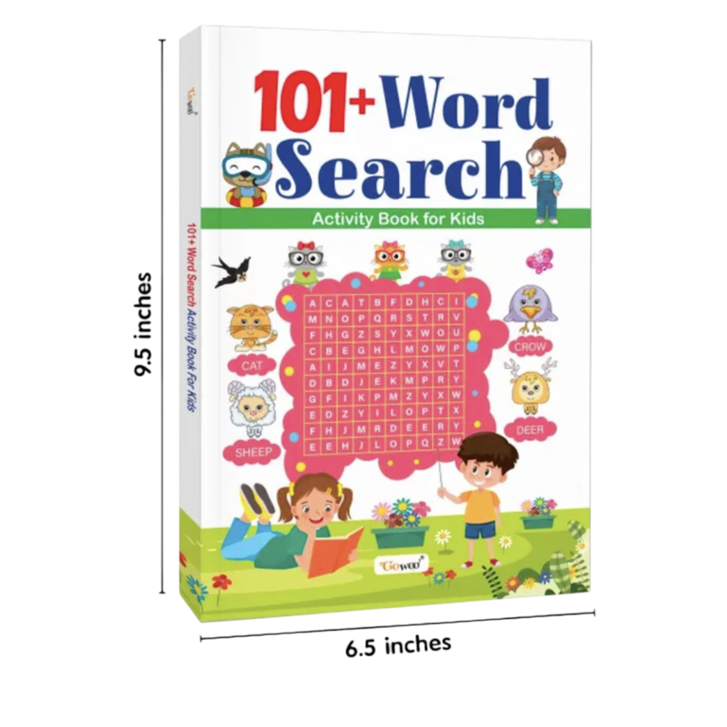 101+ Word Search Activity Book for Kids