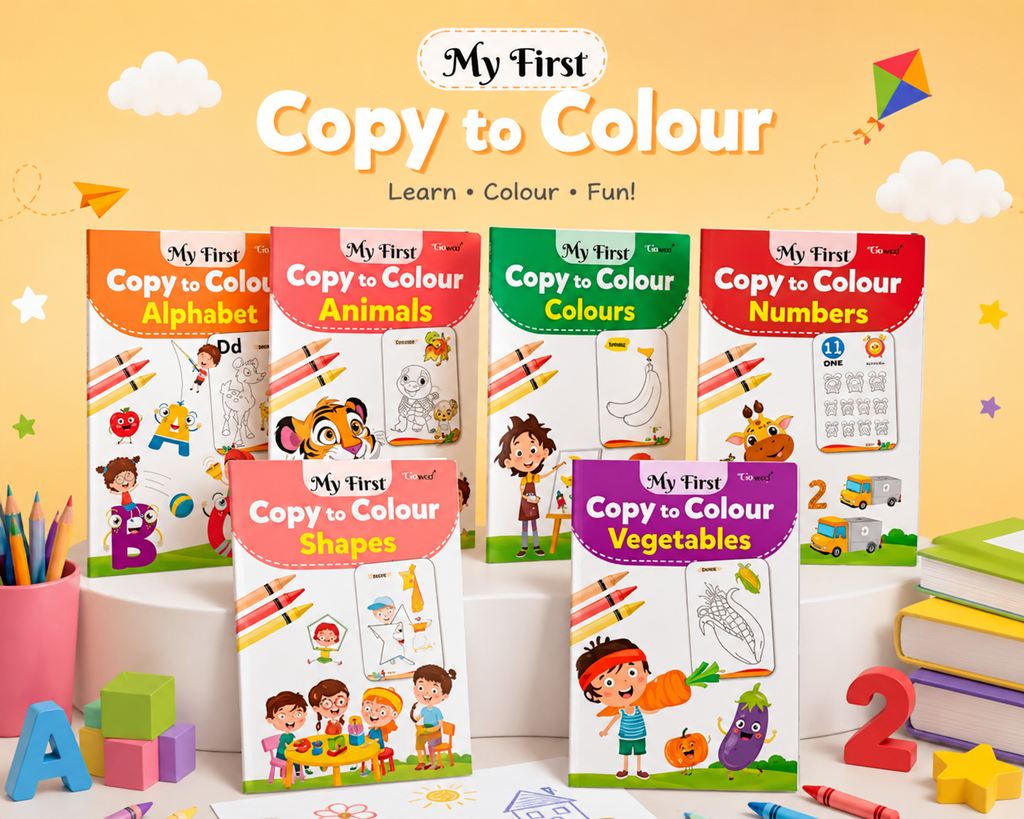 My First Copy to Colour - Alphabet Book for Kids