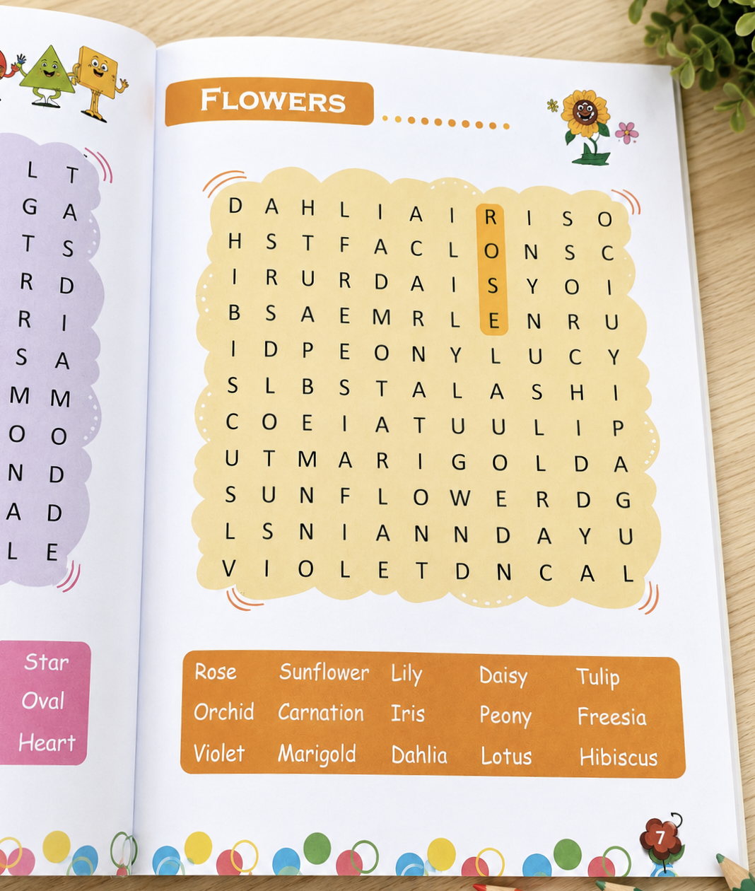 101+ Word Search Activity Book for Kids