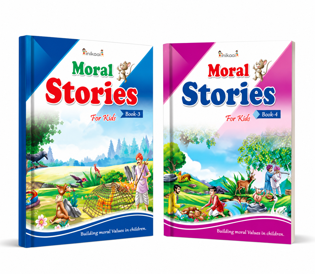 Moral Stories For Kids - Set of 10 Books (English)