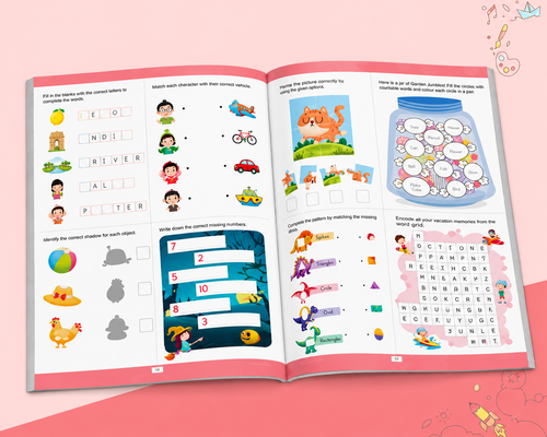 505 Activities – All In One Fun & Study Book for Age 3-6 Years